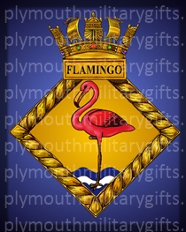 HMS Flamingo Magnet